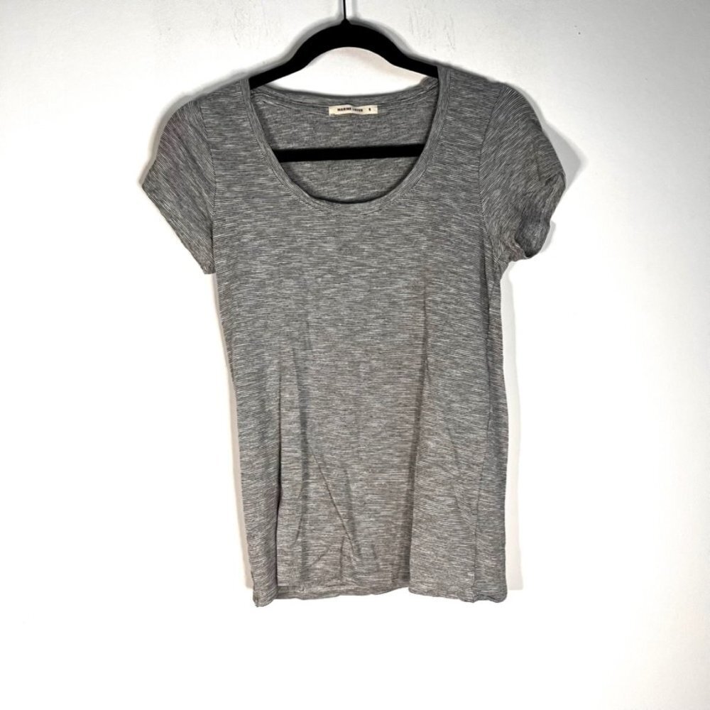 Marine Layer Womens gray Cotton Tshirt